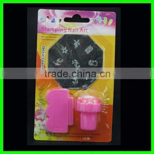 2016 professional custom stamping Transfer DIY design for stamping nail art kits