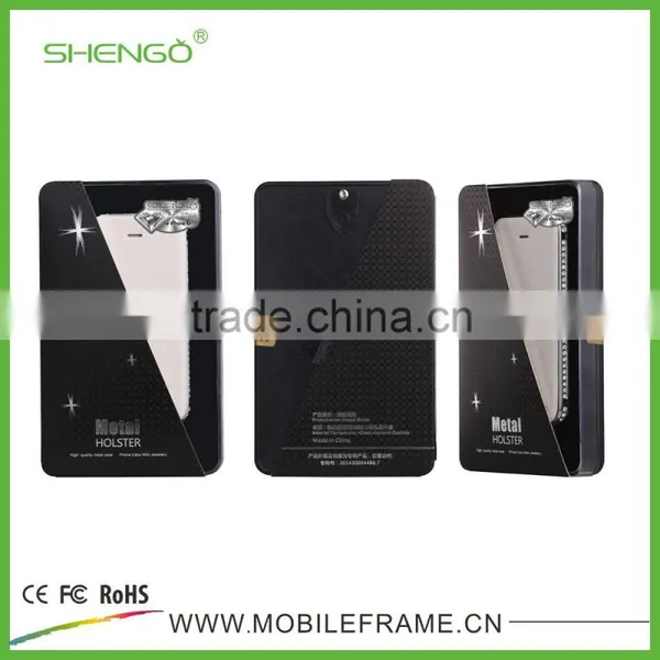 Wholesale Diamond PU Leather Flip Case for IPhone 6 photo-6
