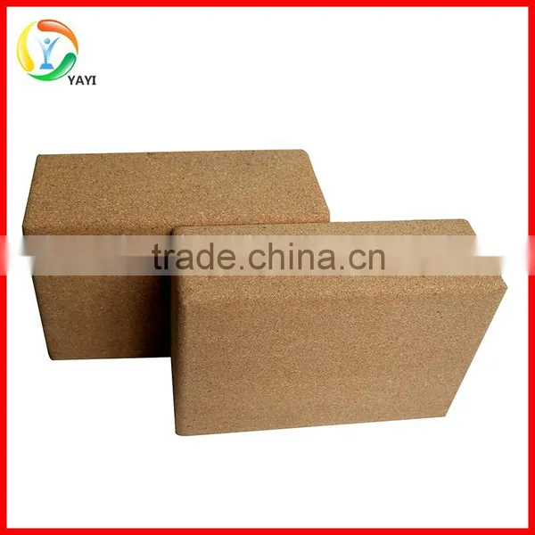 Yoga Pilates Non Slip Natural Cork Yoga Block Quality Choice