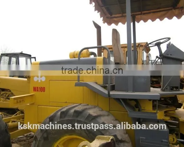 Japan The Best-Selling Brand Used WA100 Wheel Loader