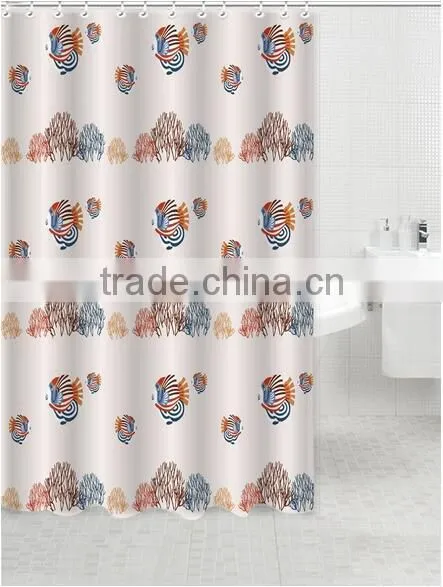 Lovely Style Drawing Cars Polyester Shower Curtain, Bath Curtain for Family photo-3
