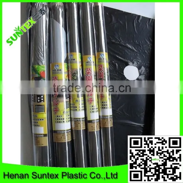 Agro Mulch Films / Plastic Mulch Film With Punching Holes Customized Required photo-3