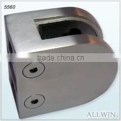 Stainless Steel Radius Base Handrail Glass Clamp photo-4