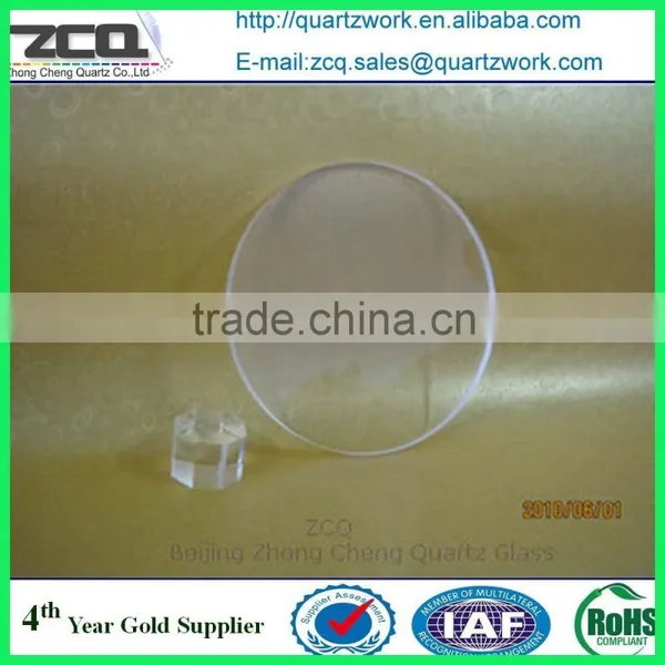 Custom Manufacturer of High Purity High Temperature Through UV Optical Quartz Sheet Over 280nm92% photo-5