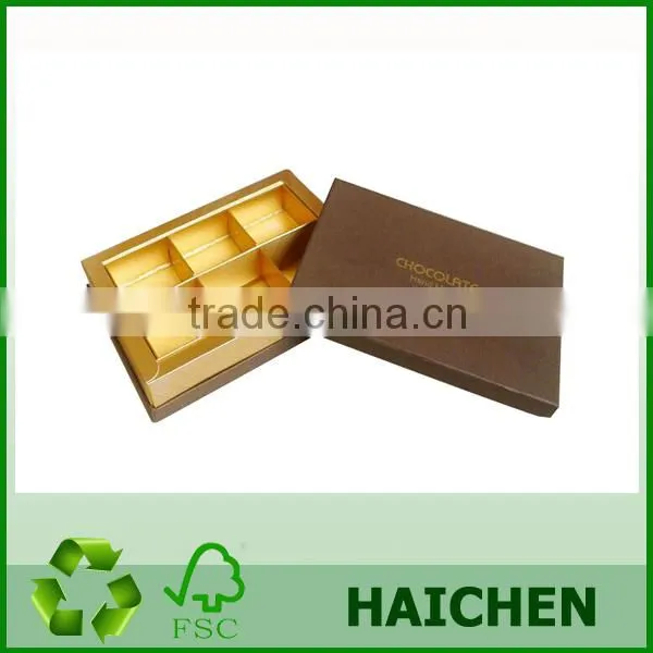 6 PCS/9 PCS/12 PCS Custom Cardboard Candy Chocolate Boxes Packaging photo-6