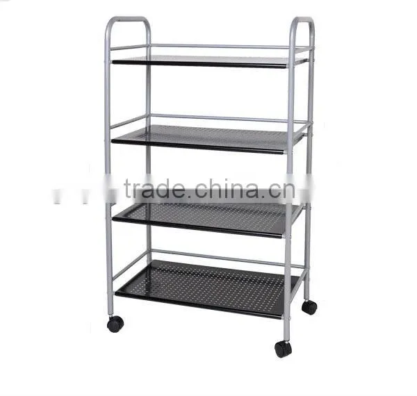 Hot Selling 4 Tier Removable Metal Storage Cart photo-2