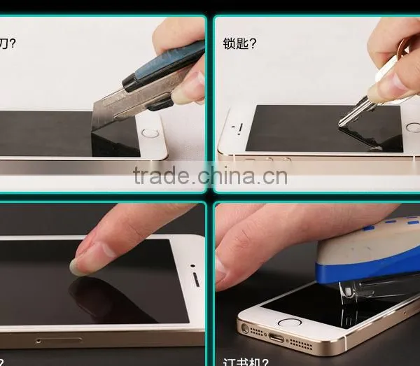 High Quality Anti-fingerprint Tempered Glass Screen Protector For Moto X Tempered Glass Flim photo-6
