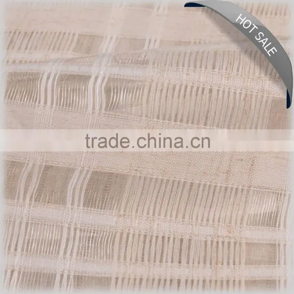 Latest Style Fashional China Living Room Linen Fabric Curtain
