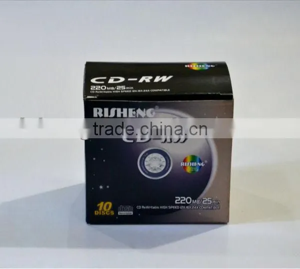 Printable CD-RW 1-12X 700MB/RISHENG CD-RW/3 Inch Mini Cd-rw photo-2