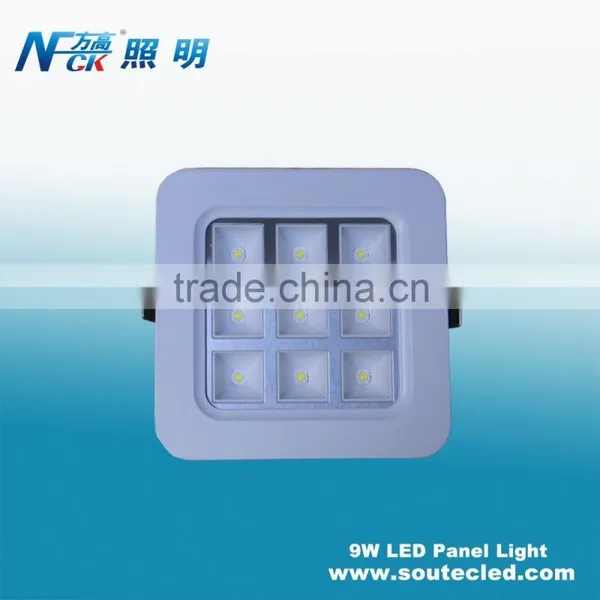 Hot Led Flat Panel Lighting 9 Watt Square Shenzhen Led Panel Light High Power Cheap Led Panel photo-2