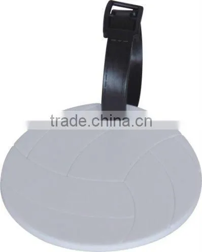 Hot Sale Round Shape id Card Holder Basketball Luggage Tag photo-6