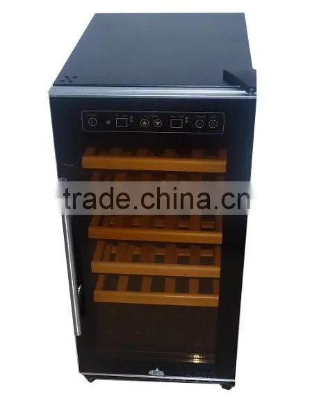 New Style Build-in Compressor Wine Coolers / Cellars / Refrigerators Vinicole 20 Bottles Single Zone photo-3