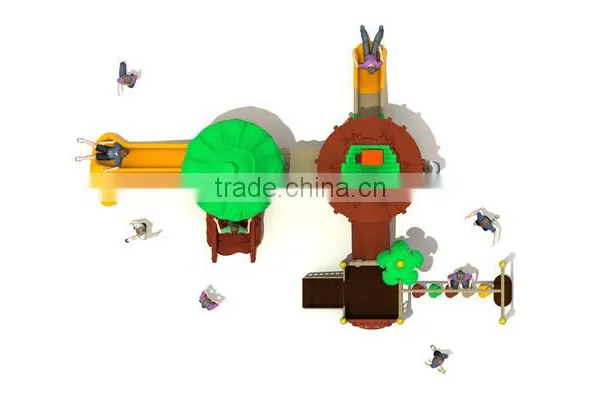Plastic Slide Used Amusement Park Equipment photo-4