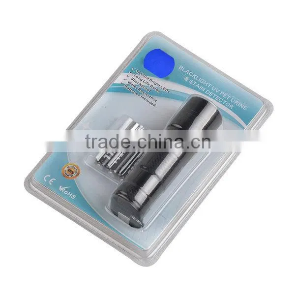 12 LED UV Flashlight 390NM Ultra Violet Blacklight Black Light Ultra Violet Urine Detector 12 LED 12 UV Flashlight photo-6