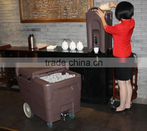 110L Plastic Ice Cool Carts, Ice Storage Carts for Cooling photo-4