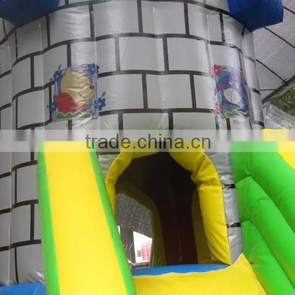 2015 New Design Giant Inflatable Castle. Inflatable Castle With Slide photo-3