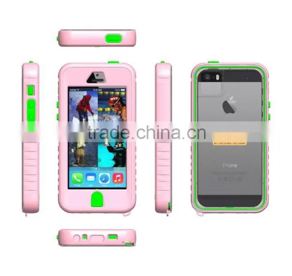New Waterproof Shockproof Dirt Proof Fingerprint Hard Case Cover For IPhone 5S 5 photo-4