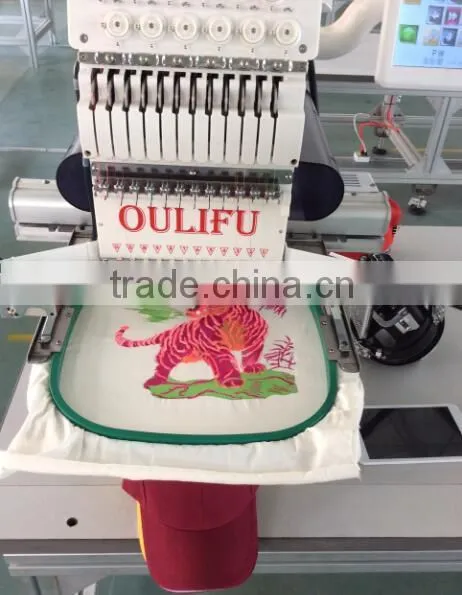 OL-1201 Single Computerized Cap Embroidery Machine Quality Choice