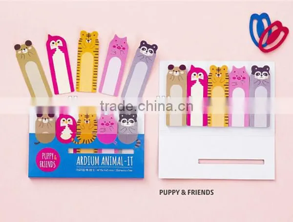 Lovely Fat Animal Bookmark Post Message Note Posted the Memo Note PN6395 photo-5