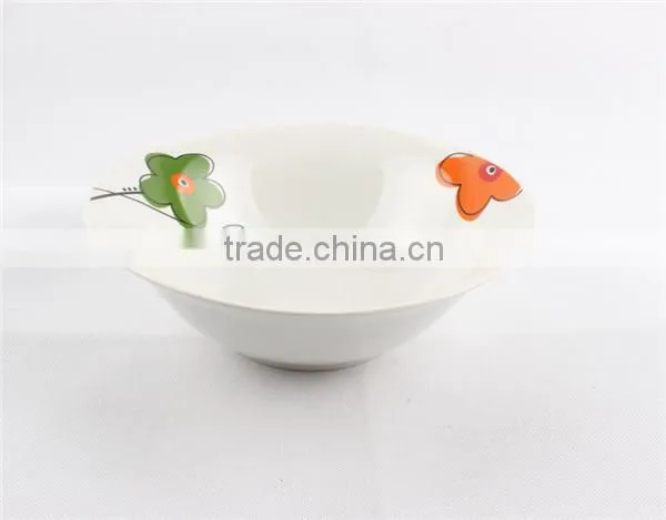 Super White Rice Bowl /cereal Porcelain Bowls 7" Serving Bowls