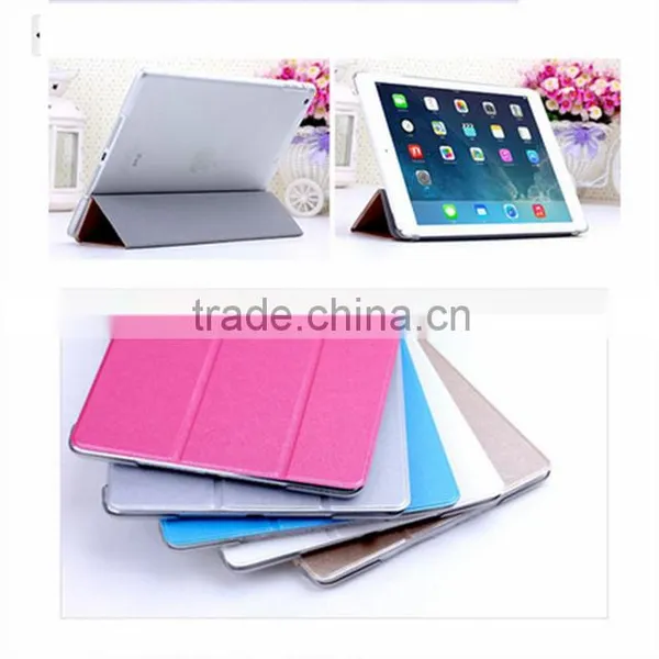 PU Leather Three Folder Best for Ipad Air Case D0110 photo-5