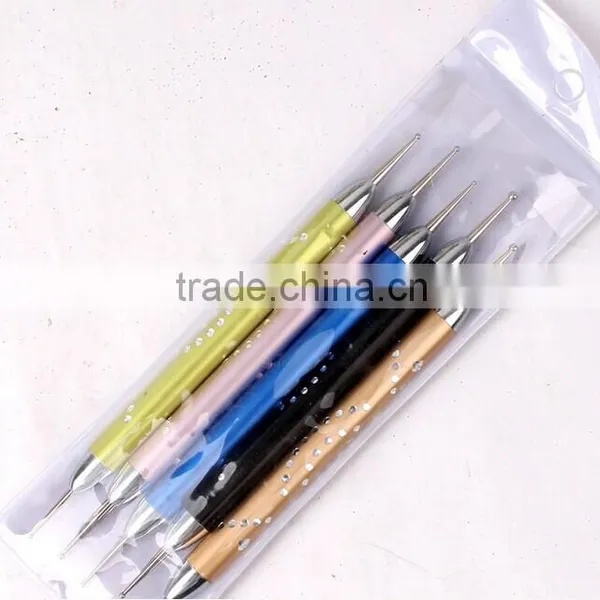 Metal Pen Nail Dotting Tools Dotting Pen