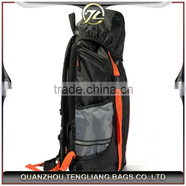 Black Hiking Mountain Backpack for Climbing photo-2