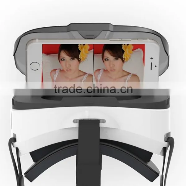 2016 Google Cardboard VR Box Version VR Virtual Reality Glasses 3D Movies and 3D Games Movie for 3.5" - 6.0" Smart Phone photo-3