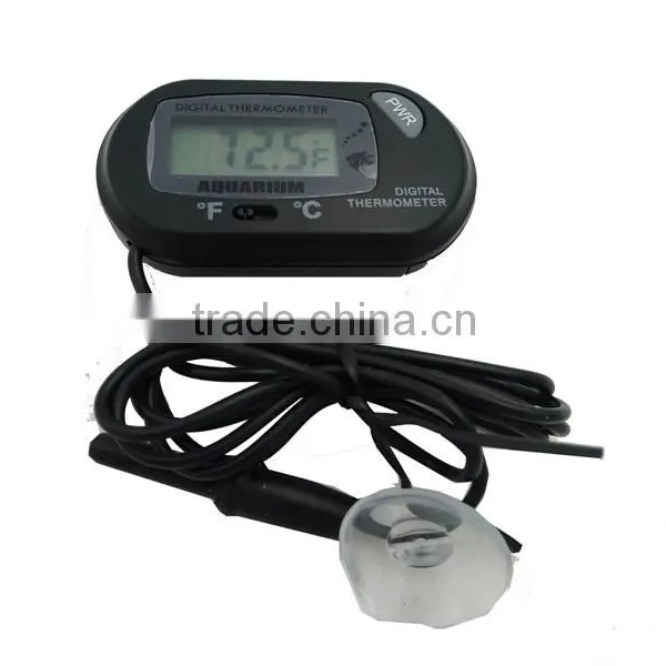 Digital LCD Aquarium Thermometer Fish Tank Water Terrarium Temperature Thermometer photo-2