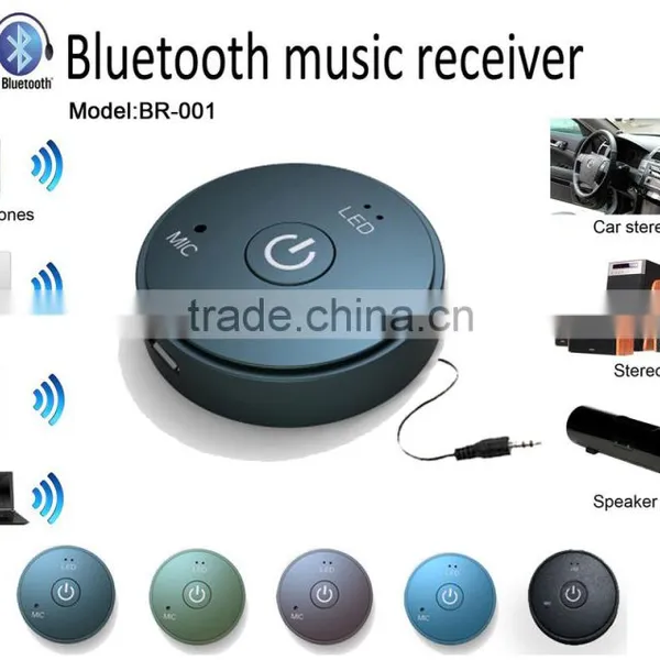 Hot Sale !Mirco Bluetooth Receiver for Car Audio is In-vehicle Wireless Handsfree System With Microphone photo-5