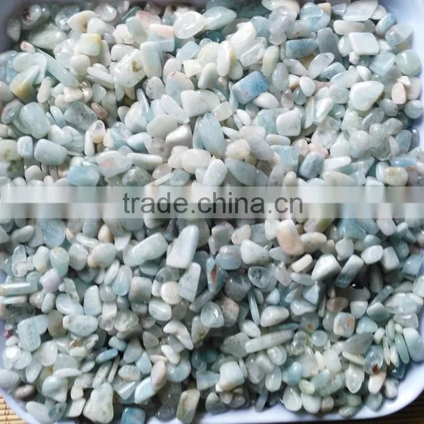 Bulk Wholesale High Polished Aquamarine Tumbled Stone photo-3