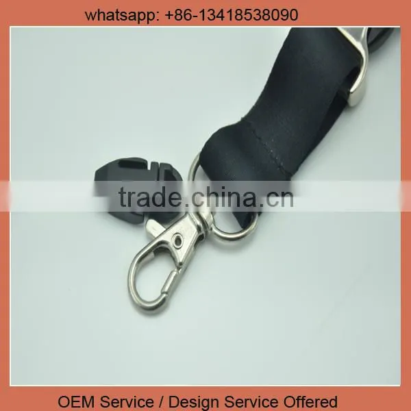 Custom Logo Cheap Satin Polyester Heat Transfer Printed Lanyard String photo-2