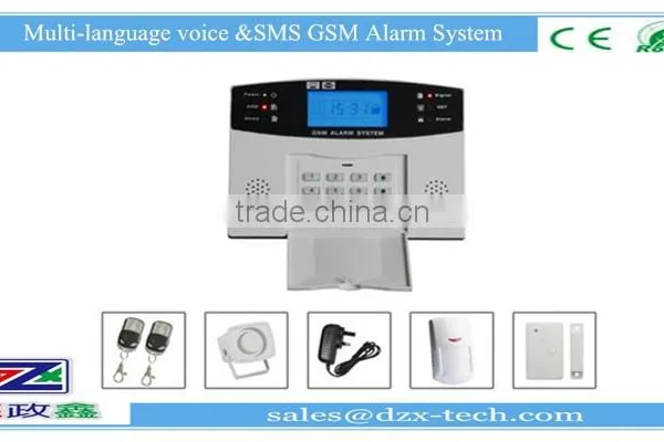 Full Voice Guide, Menu Operation GSM Alarm System photo-6