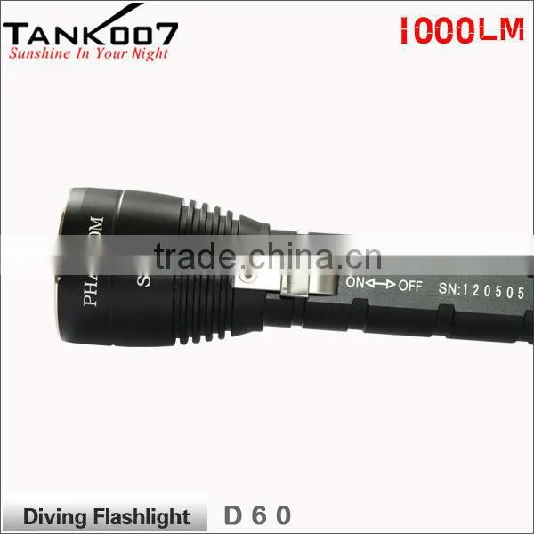 Diving Flashlight U2LED 1000Lumen Diving Flashlight For Professional Diver