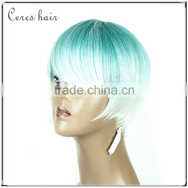 100% Heat Resistant Fiber Women's Cosplay Short Hair Wig For Women photo-4