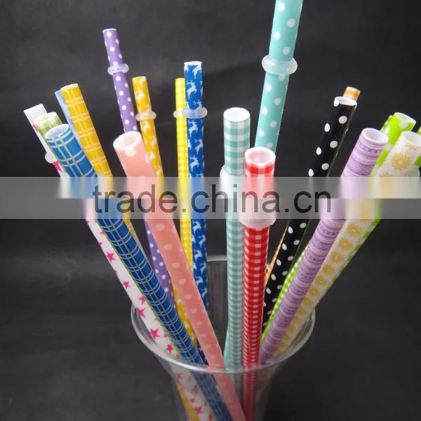 Wholesale Colored Customized Size Plastic Straight Straw photo-2