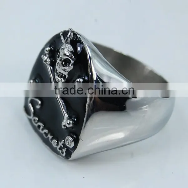 Wholesale Stainless Steel Punk Ring,Rock and Roll Style Ring,skull Ring photo-2