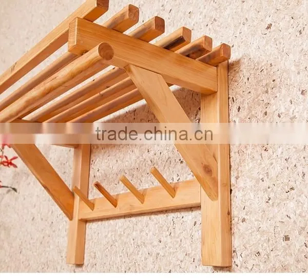 Towel Shelf Wooden Towel Rack Towel Rail