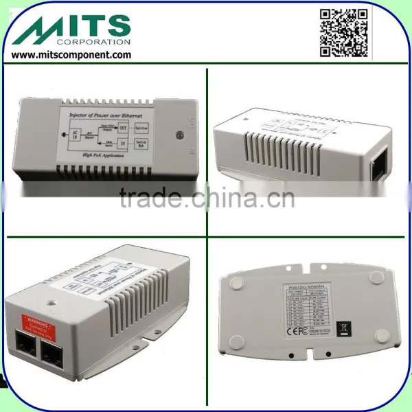 35W/56V Gigabit 802.3at PoE Injector photo-4