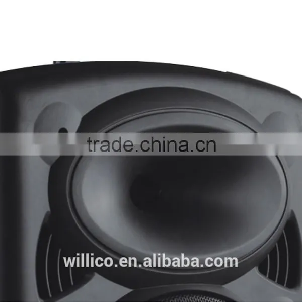 2015 Best Creative Portable Big Bass Subwoofer Plastic Speaker With Color Light photo-2