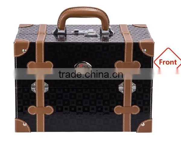 Aluminim Frame Pvc Waterproof Multi Color Custom Hand Empty Makeup Cosmetic Case photo-2