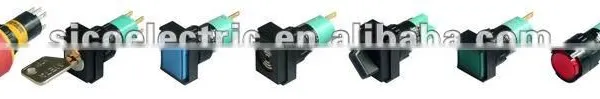 16mm Control Switches/key switch/urgent stop switch