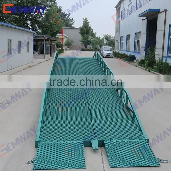 10 Ton Adjustable Dock Truck Loading Ramp photo-5
