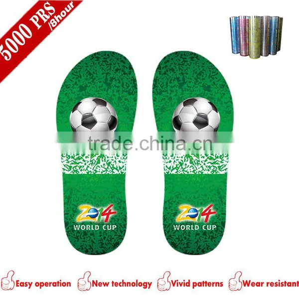 Light up Happy Boy Slipper Sole EVA Printing Film photo-6