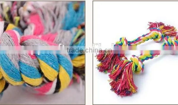 Pet Supplier Hot Cotton Rope Pet Toy / High Quality Rope Dog Toy / Funny Dog Toy photo-5