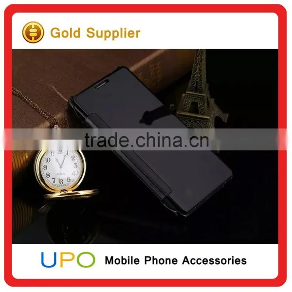 [UPO] Luxury Mirror Smart View Clear Flip Back Cover Case for Samsung Galaxy A5 2016 A510, A7 2016 A710 photo-2