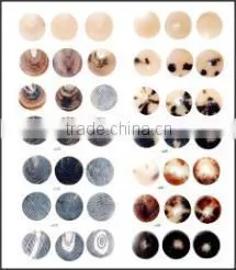 Buffalo Horn Buttons Blanks 1