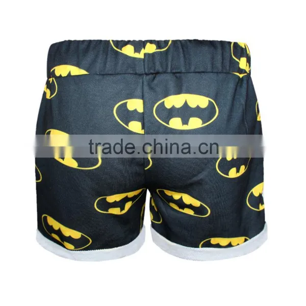 2015 Women Shorts Sublimation Print Running Shorts Elastic Waist N16-11 photo-2