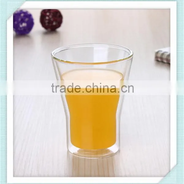 2016 Hot Sale Handmade Double Wall Glass Borocilicate Material Double Wall Glass for Coffee photo-3
