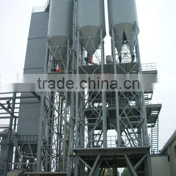 Dry mortar mixing plant